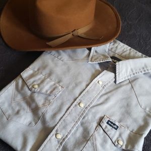 Vintage Wrangler Button Down